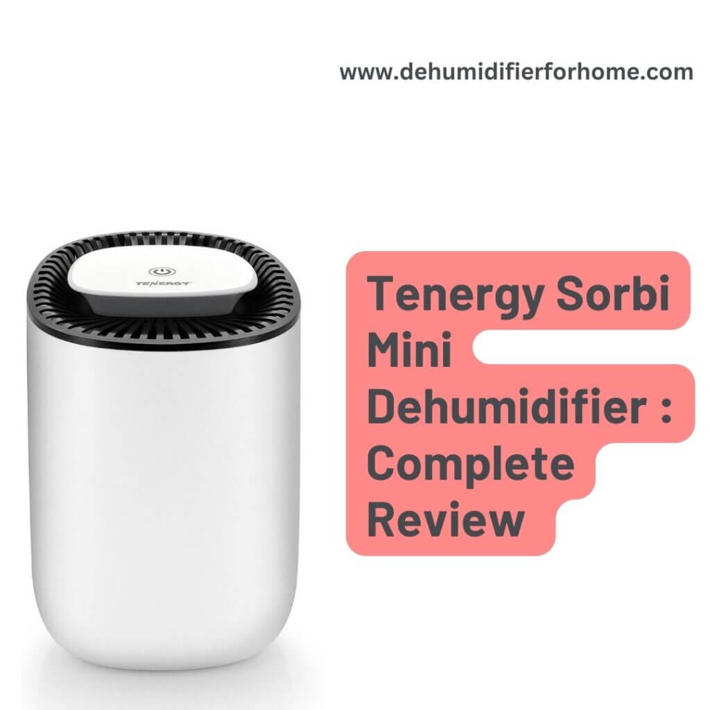 Tenergy Sorbi Mini Dehumidifier  Complete Review