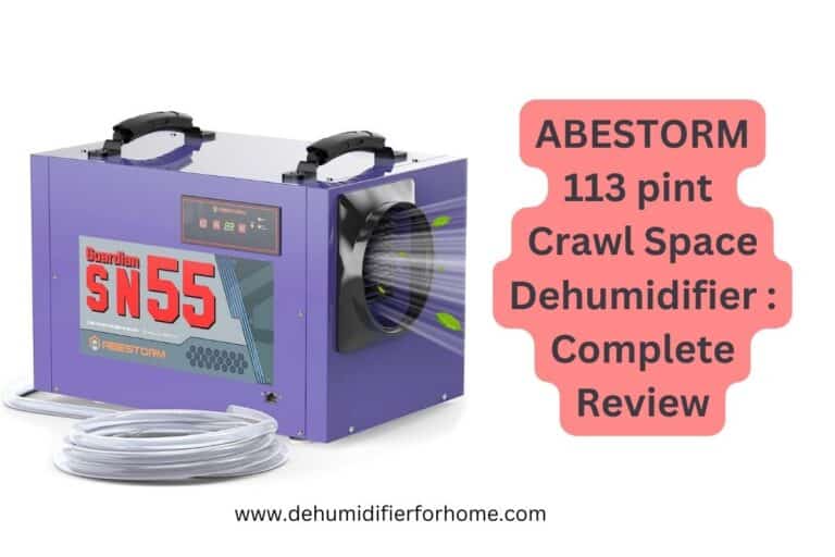 ABESTORM 113 pint Crawl Space Dehumidifier