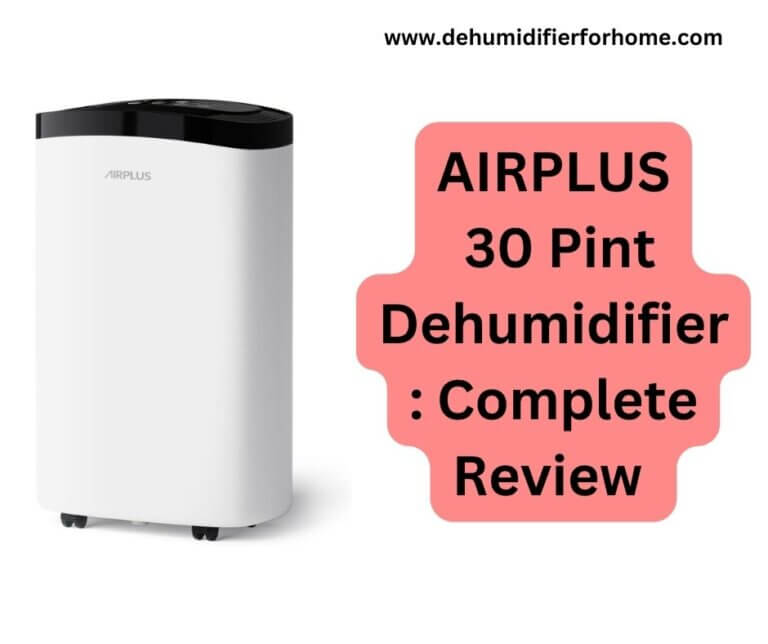 AIRPLUS 30 Pint Dehumidifier : Complete Review