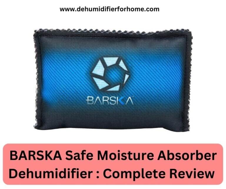 BARSKA Safe Moisture Absorber Dehumidifier Complete Review