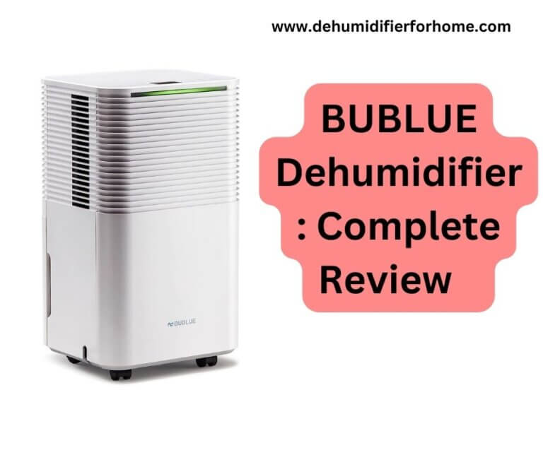 BUBLUE Dehumidifier Complete Review