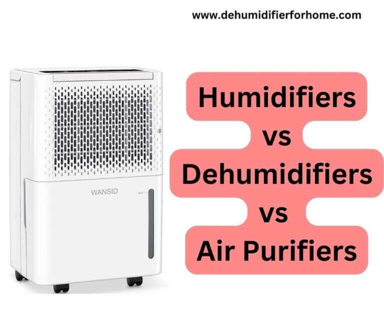 Humidifiers vs Dehumidifiers vs Air Purifiers