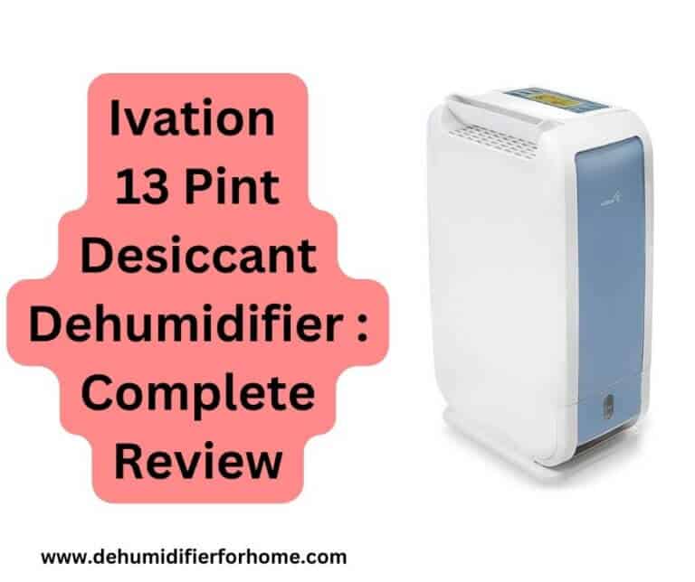 Ivation 13 Pint Desiccant Dehumidifier