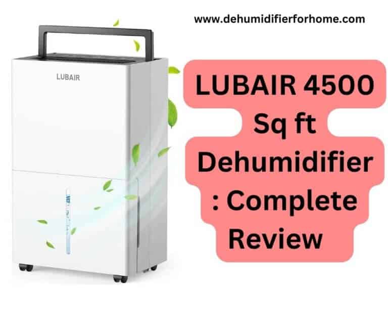 LUBAIR 4500 Sq ft Dehumidifier