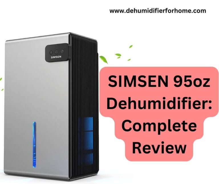 SIMSEN 95oz Dehumidifier: Complete Review