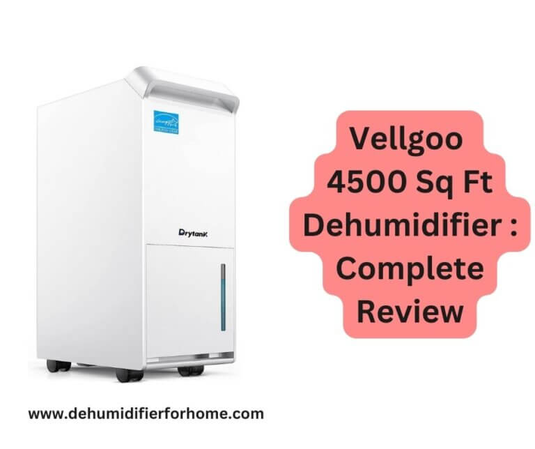 Vellgoo 4500 Sq Ft Dehumidifier