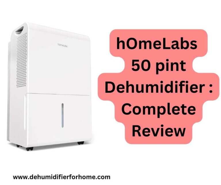 hOmeLabs 50 pint Dehumidifier Complete Review