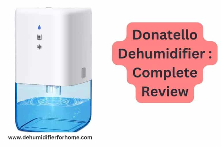 Donatello Dehumidifier Complete Review