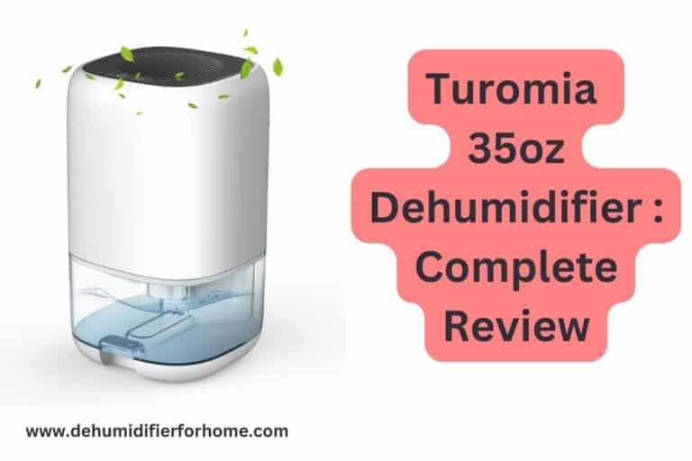 Turomia 35oz Dehumidifier Complete Review