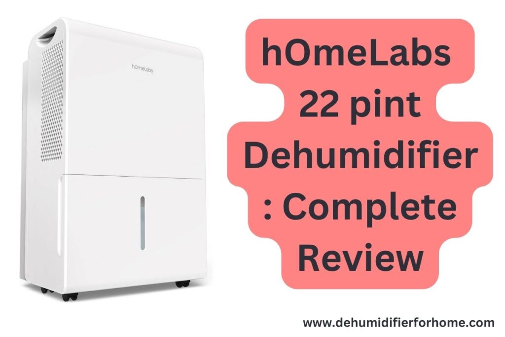 hOmeLabs 22 pint Dehumidifier