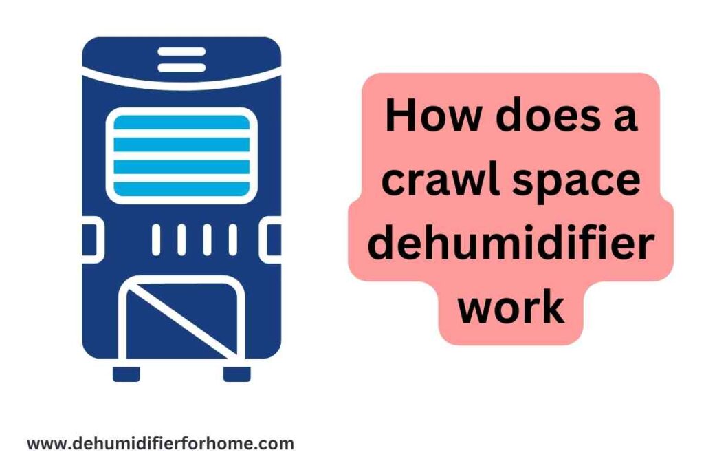 How does a crawl space dehumidifier work