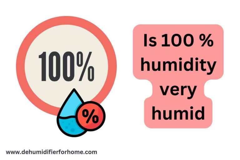 Is 100 % humidity very humid