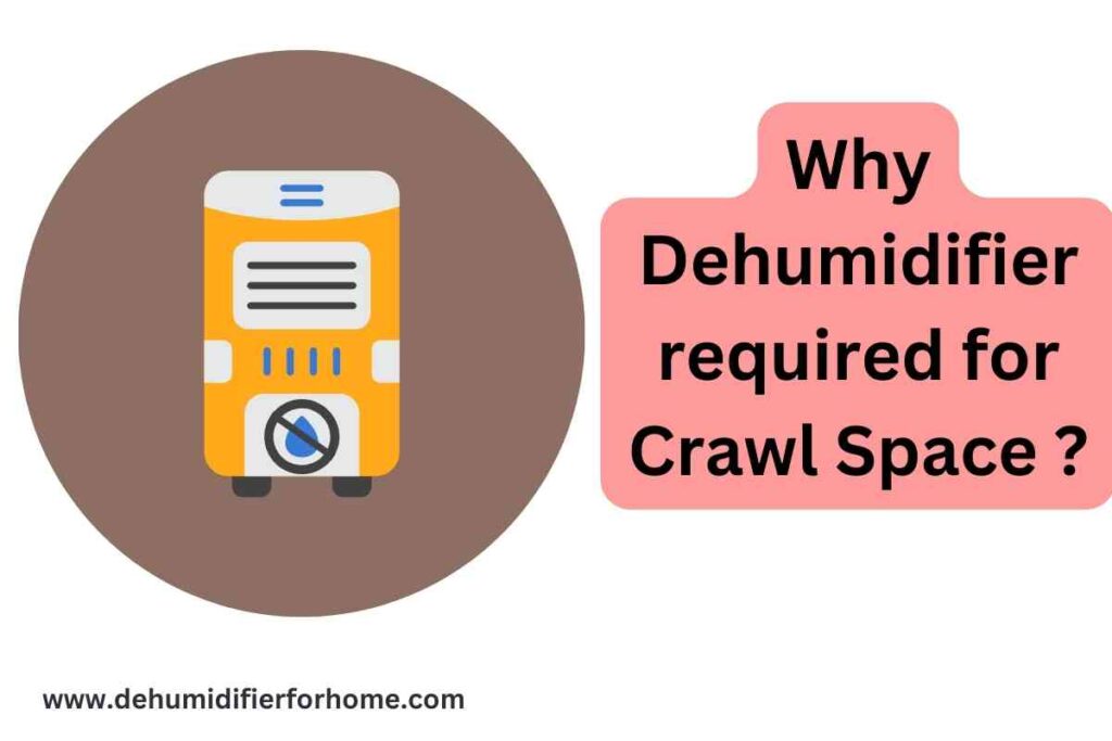 why dehumidifier required for crawl space 