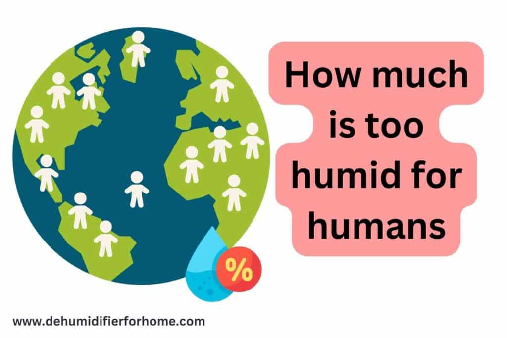 How much is too humid for humans