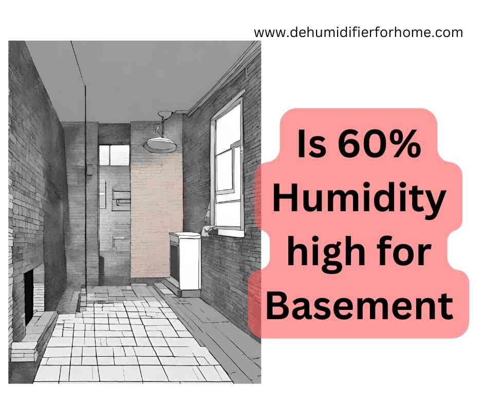 Is 60% humidity high for Basement